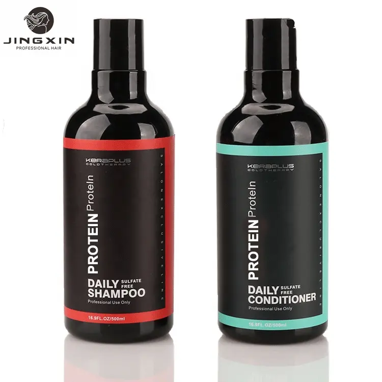 OEM e ODM Keraplus pulizia profonda cheratina shampoo per capelli balsamo shampoo e balsamo per capelli coreani africani