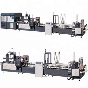 Automatic Corrugated Caton Box Folder Gluer Machine