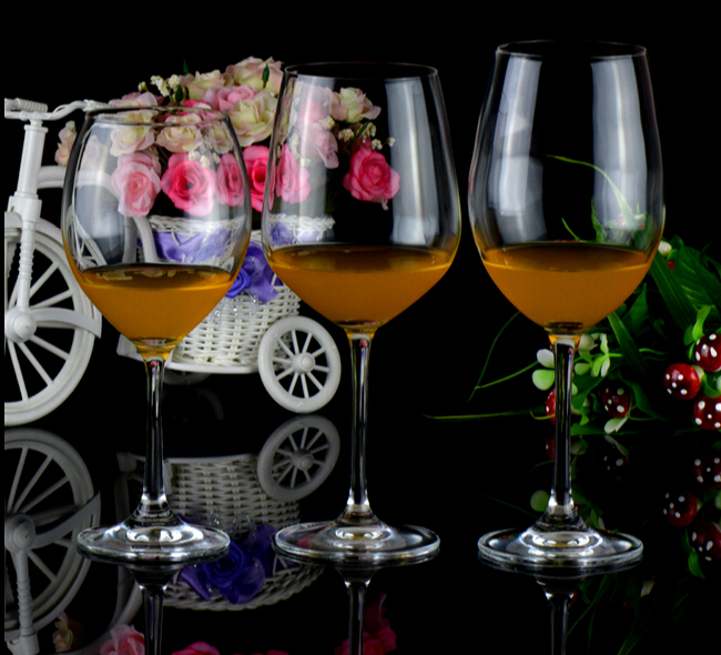 Haonai Red wine tasting glasses Glass Red Wine Goblets Glass White Wine Goblets