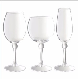 Ensemble de verres à vin en acrylique texturé, grand verre à vin innovant - Product Image 4