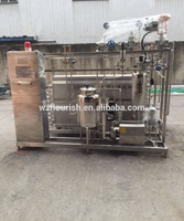Machine de stérilisation UHT tubulaire pour la sauce tomate, concentré de fruits, pasteurisateur