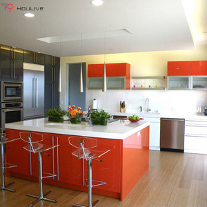 استخدام مشروع منزل حورية رخيصة MDF وصنع الصين ضمان لمدة سنة تصميم وحدات على شكل حرف L - Product Image 6