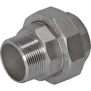 stainless steel oil union/male female union/1 inch union