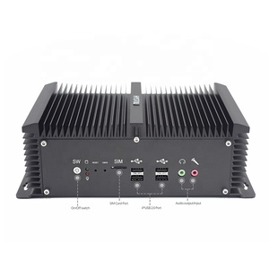 2 intel nuc RS485 GPIO khe cắm thẻ sim công nghiệp máy tính để bàn máy tính Intel core i5 i7 J1900 không quạt mini pc - Product Image 4