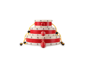 Tambor de China <span class=keywords><strong>taller</strong></span> de fabricación rojo Indonesia tambor sonajero - Product Image 3