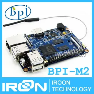 原装 BPI-M2 香蕉 Pi M2 A31S 四核 1 GB RAM 板载 WiFi 开源开发板辛格运河-电脑板