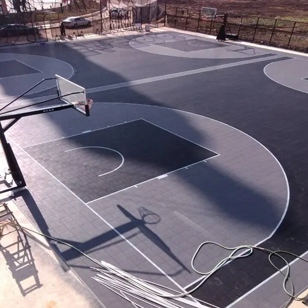 PP interlock mobile basketball court flooring