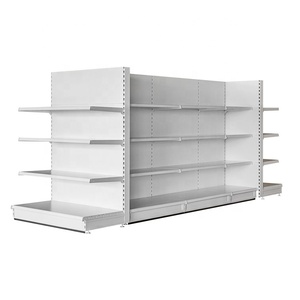 الألمانية نمط بقالة الجرف رفوف معدنية للمحلات التجارية - Product Image 3
