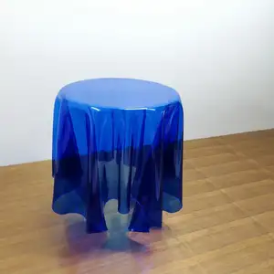 Azul claro Acrílico Final Table Atacado