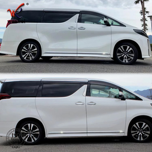 Phụ Kiện Xe ABS Chrome Side <span class=keywords><strong>Door</strong></span> Khuôn Cơ Thể <span class=keywords><strong>Trim</strong></span> Đối Với Toyota Alphard Vellfire AH30 Loạt Phần 2015 2016 2017 2018 2019 - Product Image 4