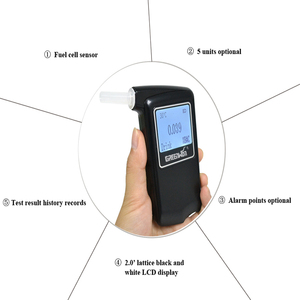 Professionele Hoge Nauwkeurigheid Brandstofcel Sensor Auto Veiligheid Elektrochemie Digitale Blaastest Alcohol <span class=keywords><strong>Tester</strong></span>, AT-868F - Product Image 5
