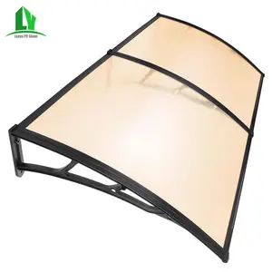 Gian Hàng Trong Suốt Sun Shade Polycarbonate Mái Hiên Ngoài Trời Tán