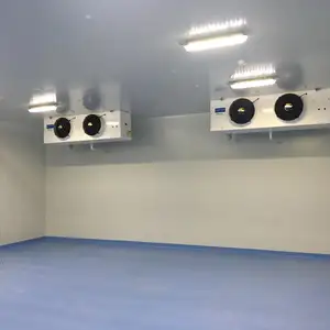 Sala de almacenamiento de carne y pescado, paneles de congelador para caminar, refrigerador