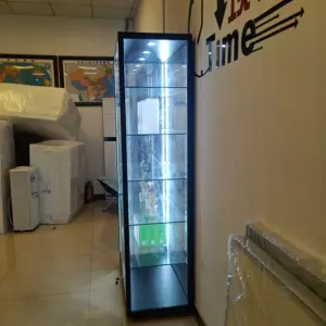 Mobile Phone Shop Interior Design Display Cabinet Glass Store Display Showcase