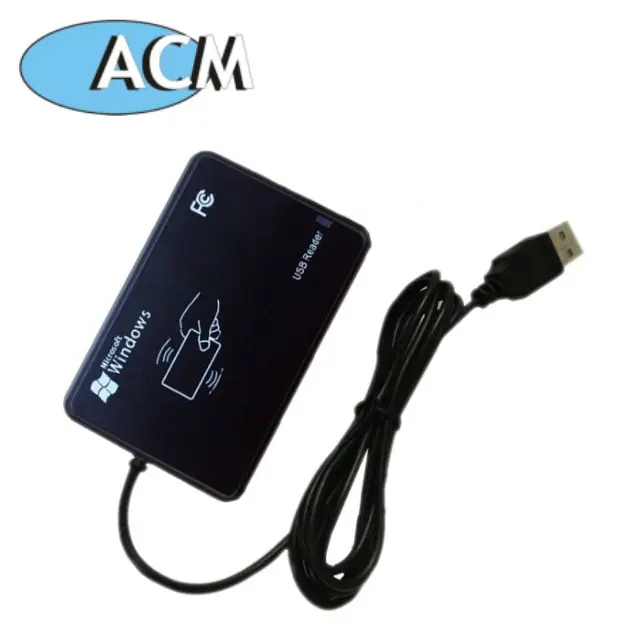 Pembaca Kartu Pintar Tanpa Kontak, NFC RFID, Antarmuka USB, 13.56 MHz