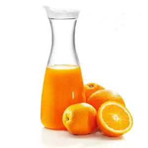 Bottiglia della Bevanda brocca Carafes con Coperchio per il Succo di Frutta Decanter 1 Litro Bevande Contenitore Bollitore...