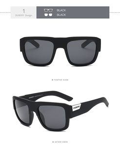 D720 DUBERY alta calidad UV400 gafas de sol deportivas hombres nueva moda rectángulo esquí gafas de sol polarizadas CON ESTUCHE - Product Image 2