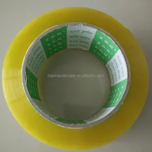 Big Roll Single Sided Áp Lực Nhạy Cảm BOPP Dính Acrylic Đóng Gói Băng Cho Máy Sử Dụng