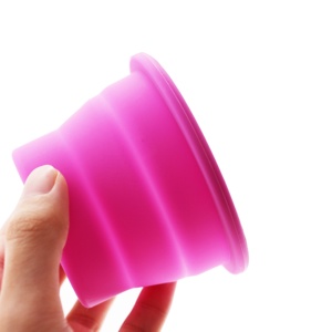 Yongli Heat Resistance Foldable Suction Drinking <strong>Coffee</strong> <strong>Folding</strong> Collapsible Silicone Drinking Cup - Product Image 4