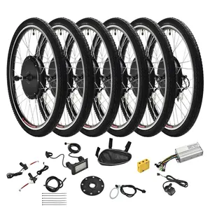 1500W Ebike chuyển đổi Kit với pin 48V 1000W Xe đạp điện Kit với pin