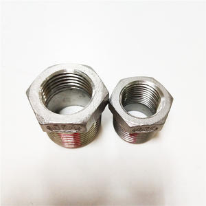 Del TNP de 304/316 de acero inoxidable hombre roscada hembra buje hexagonal - Product Image 3