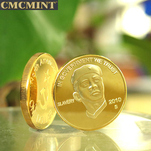 Muestra gratis. 100 Molinos de latón chapado en oro redondo - Product Image 5