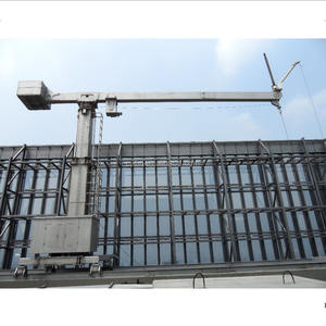 Unité d'entretien de bâtiment BMU avec potence fixe avec certificat CE et EAC équipement de nettoyage de verre/gondole - Product Image 3