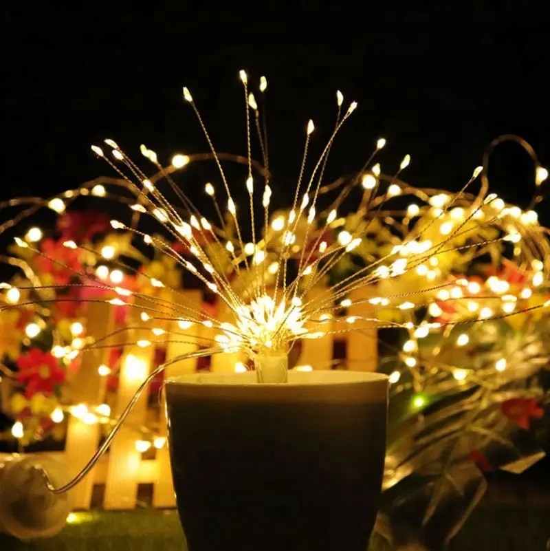 Firework Đèn LED Dây Đồng Dẻo Chất Lượng Cao Đèn Thần Tiên Tiệc Cưới Giáng Sinh