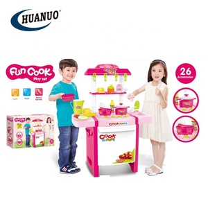 Kids Pretend Play Set Keuken Set Speelgoed Winkelen Game Supermarkt Speelgoed