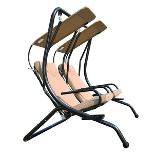 Alta calidad <span class=keywords><strong>colgante</strong></span> <span class=keywords><strong>silla</strong></span> jardín patio <span class=keywords><strong>doble</strong></span> al aire libre <span class=keywords><strong>silla</strong></span> de oscilación - Product Image 1