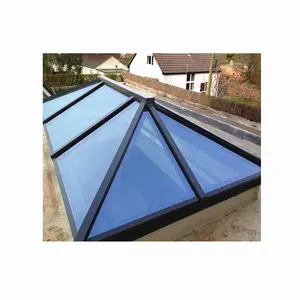 Lanterne de toit en verre personnalisé, plafonnier de fenêtre