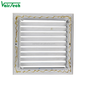 מזגן דקורטיבי מתכת קיר להחזיר אוויר vent גריל אלומיניום תריסים גג - Product Image 3