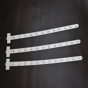2023 New <strong>plastic</strong> hanging clips <strong>strips</strong> for retail folding clips <strong>strips</strong> pvc clips <strong>strips</strong> - Product Image 1