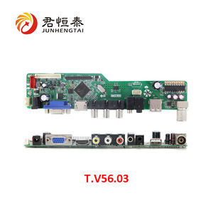 อะไหล่ทีวี LCD สำหรับส่งออก รองรับสัญญาณ <span class=keywords><strong>AV</strong></span>/<span class=keywords><strong>TV</strong></span>/HDM/USB/VGA  แผงวงจรหลักอเนกประสงค์ ขนาด 14-32 นิ้ว รุ่น TR67.03 - Product Image 1