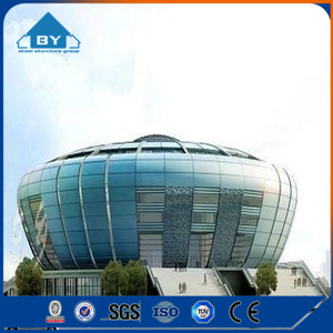 Casa ufficio modulare struttura in metallo <span class=keywords><strong>di</strong></span> lusso tenda <span class=keywords><strong>di</strong></span> vetro da parete prefabbricata alta struttura in acciaio Hotel condominio - Product Image 3