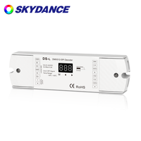 SKYDANCE DS-L DMX 512 SPI Pixel, Decoder DMX512 RF Remote Control Cocok dengan 32 Jenis IC Tampilan Digital