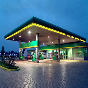 Thép Mái Nơi Trú Ẩn Cho Xe Bãi Đỗ Xe Cấu Trúc Không Gian Khung Thép Trạm Xăng - Product Image 5