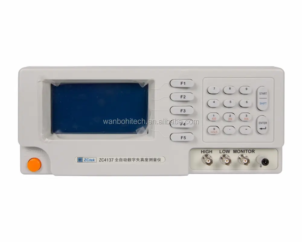 ZC4136 yüksek hassasiyetli otomatik dijital bozulma analizörü ses sinyal bozulma test cihazı bozulma ölçer