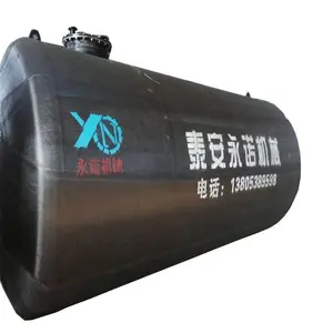 taian yongnuo storage tank underground fiberglass fuel tanks for sale