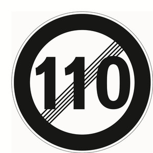 China de Fábrica Resplandor En Oscuro Camino Equivocado placa de La Calle - Product Image 1