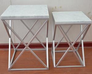 Woonkamer glas mirrored gold metalen Salontafel - Product Image 6