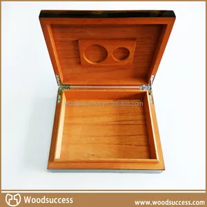 Petit coffret cadeau en bois avec logo personnalisé, petit rangement de cigares en bois massif, cadeau de mariage bon marché