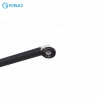 Antenne combinée RP-Male à angle droit, 2,4 GHz, WiFi, étanche, noire, pour usage intérieur/extérieur, vente en gros d'usine