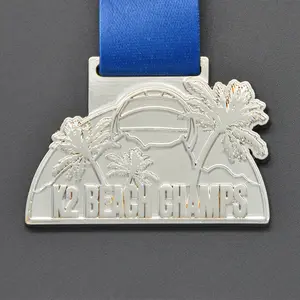 (High) 저 (Quality specialized Custom metal sport beach medal