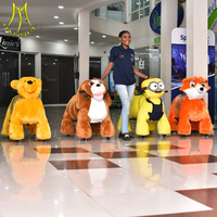 Animaux motorisés à piles Hansel, animaux en peluche électriques à monter