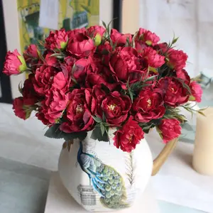 Factory Wholesale Home Decoration Popular Ins Style Artificial Peony Flower für Wedding Celebration