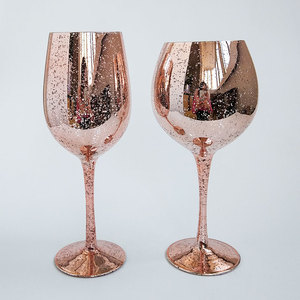โปรโมชั่นสีสีชมพูแก้ว Stemware แก้วสำหรับขา<span class=keywords><strong>ย</strong></span> - Product Image 4