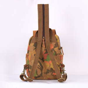 CHANGRONG personalizzato personalizzato nuovo Design Vintage Mini donna zaino borsa con patta in pelle - Product Image 2