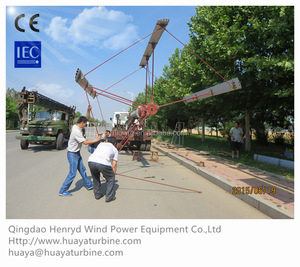 Turbina de viento de eje Vertical, 5kw, 48v, 96v, 120v, 240v, 380v, voltaje de trabajo para el hogar - Product Image 6