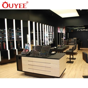 Cửa Hàng Thiết Kế Kệ Tường Mỹ Phẩm Showcase Trưng Bày Sản Phẩm Gian Hàng Nội Thất Tủ Trưng Bày Mỹ Phẩm - Product Image 2